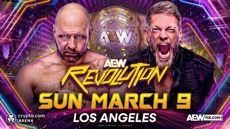 AEW Revolution 2025 PPV Results: Jon Moxley vs. Cope & More