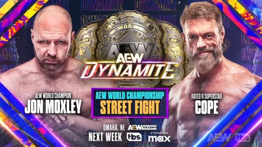 AEW World Championship Street Fight, TBS Title Match & Updated Cards For AEW Dynamite & Collision