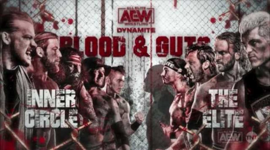 AEW's BLOOD AND GUTS Match Has Been Officially Postponed &quot;Until The Time Is Right&quot;