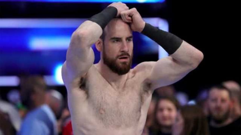 Aiden English Shows Off His Battle Scars From His Tag Team Match On SMACKDOWN LIVE