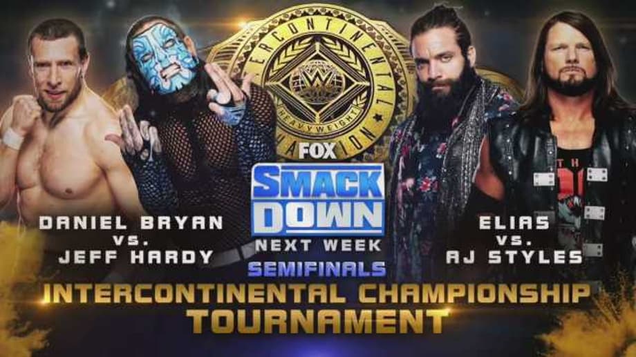 AJ Styles And Jeff Hardy Advance In The Intercontinental Championship Tournament On SMACKDOWN