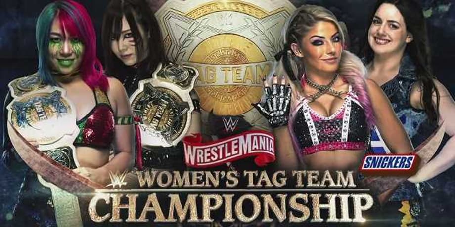 Alexa Bliss And Nikki Cross Become Women's Tag Team Champions At WRESTLEMANIA