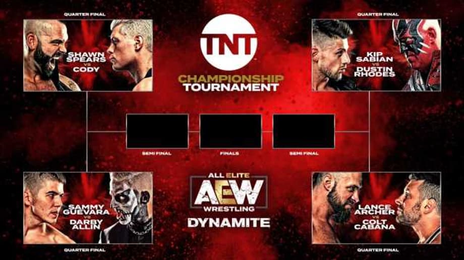 All Eight Competitors For AEW's TNT Championship Tournament Have Now Been Revealed