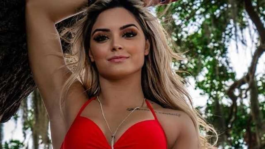 ALL ELITE WRESTLING Star Tay Conti Proves Red Is Most Definitely Her Color In Revealing Bikini Photoshoot