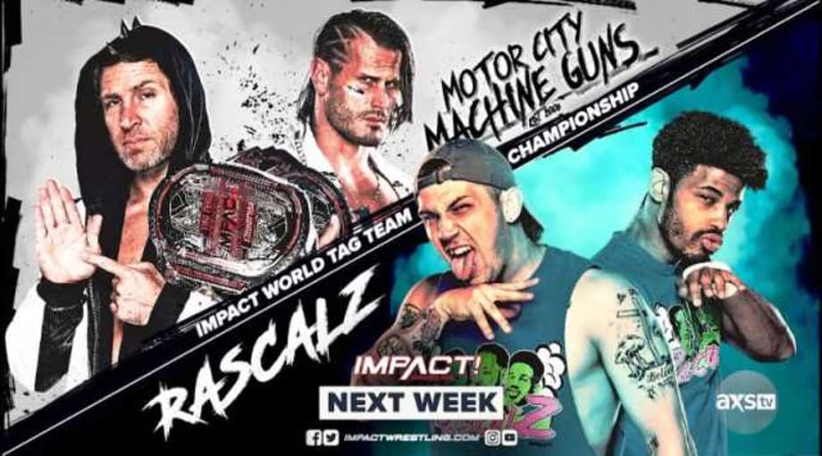 An IMPACT World Tag Team Championship Match Will Headline Next Week's Show