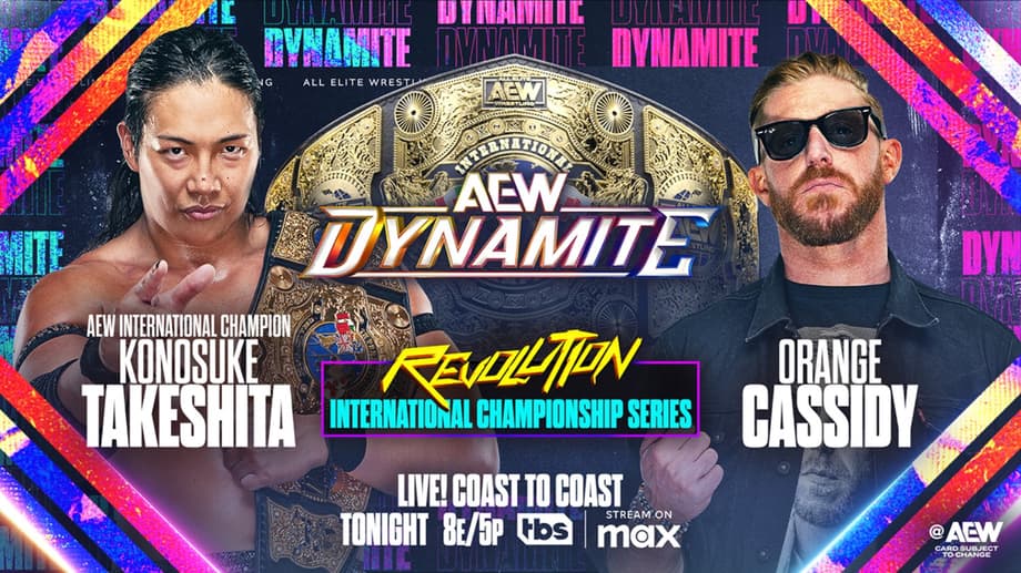 An International Championship Match Will Be Featured On Tonight's AEW DYNAMITE