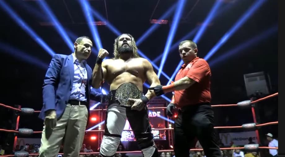 Andrade Recently Won The Crash Heavyweight Championship