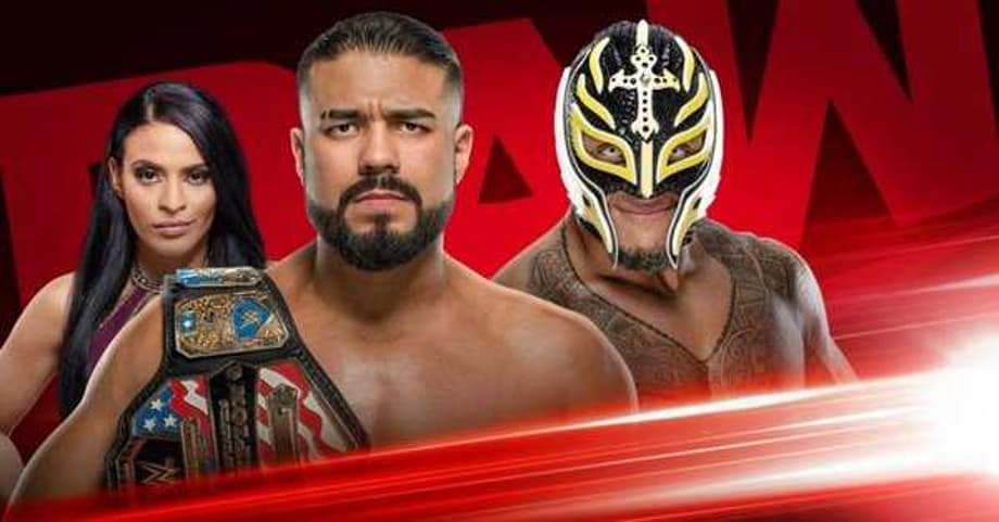 Andrade Retains The US Championship On RAW In A Brutal Ladder Match With Rey Mysterio