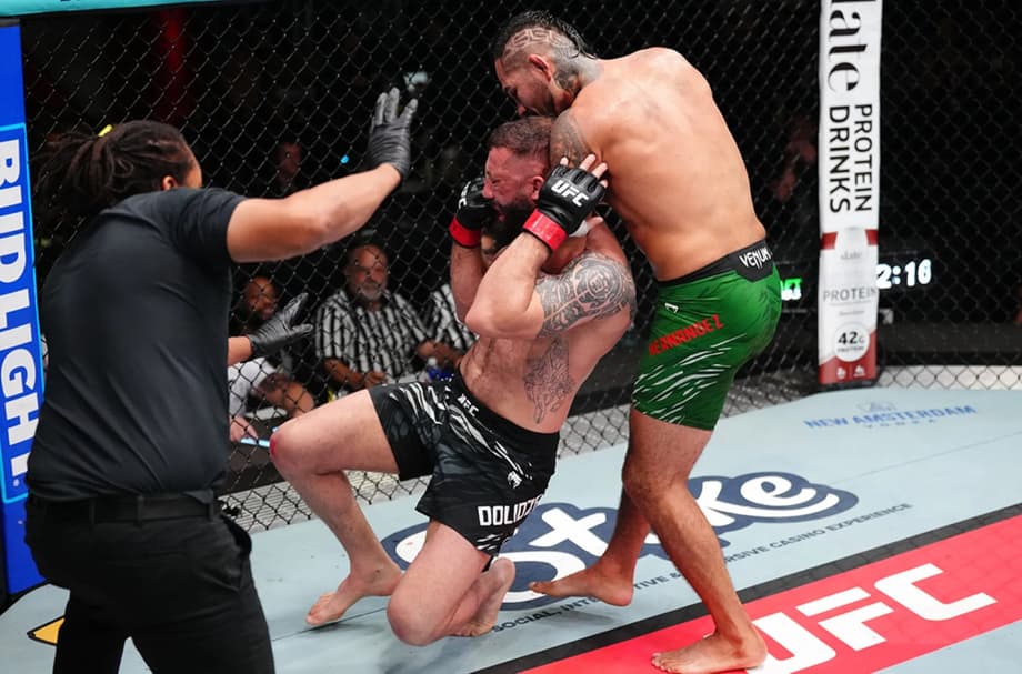 Anthony Hernandez Destroys Roman Dolidze At UFC VEGAS 109