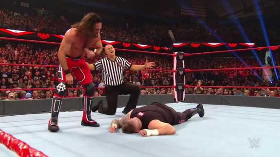 AOP Brutally Beats Down Kevin Owens During His Match Against Seth Rollins On RAW