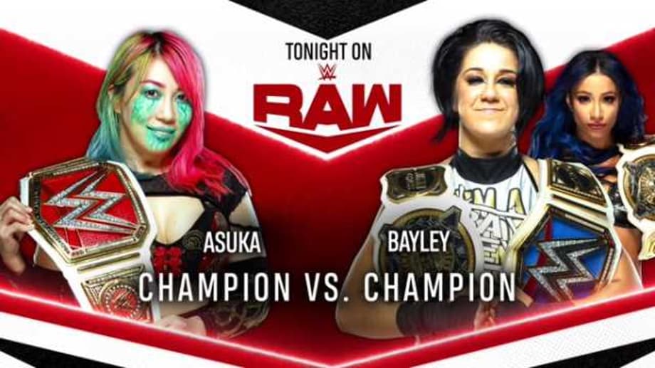 Asuka Defeats Bayley In A Champion Vs. Champion Match To Close Out This Week's RAW