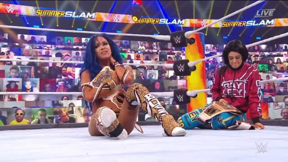 Asuka Is The New RAW Women's Champion After Forcing Sasha Banks To Tap-Out At SUMMERSLAM