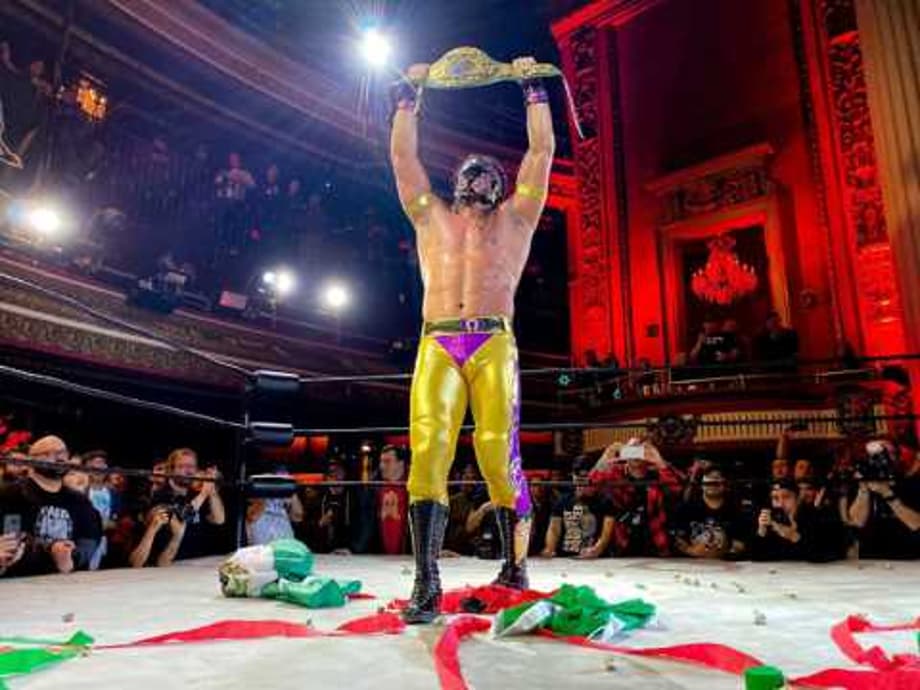 Bandido Wins The PWG World Championship At THE MAKINGS OF A VARSITY ATHLETE Event