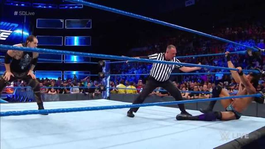 Baron Corbin Cashed In His Money In The Bank Briefcase On SMACKDOWN LIVE Tonight... And Lost!