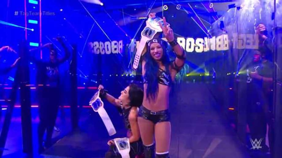 Bayley And Sasha Banks Retain The WWE Women's Tag-Team Championships On RAW