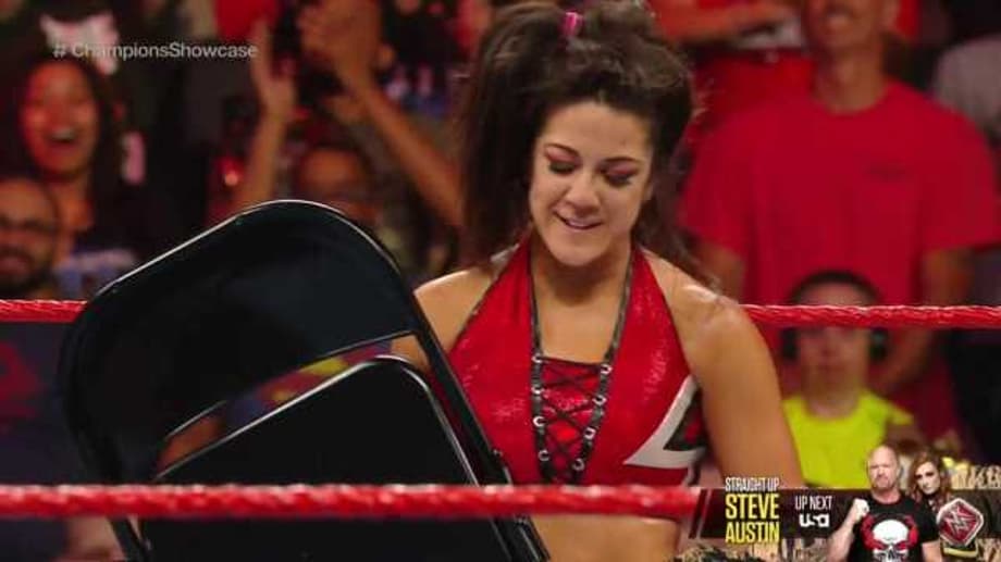 Bayley Finally Turns Heel And Attacks Becky Lynch With A Steel Chair On RAW