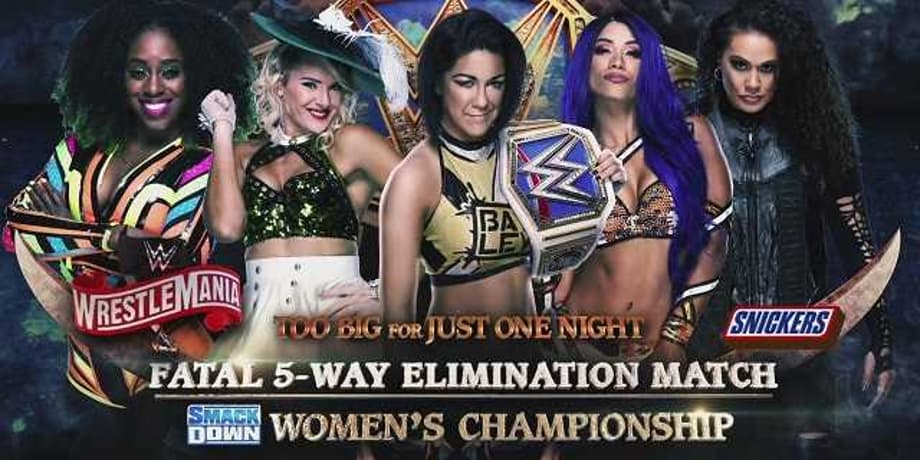 Bayley Retains SMACKDOWN Women's Championship At WRESTLEMANIA...Thanks To Sasha Banks