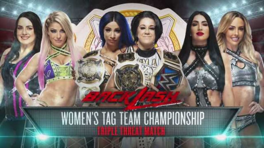Bayley & Sasha Banks Retain The Women's Tag-Team Championships At BACKLASH