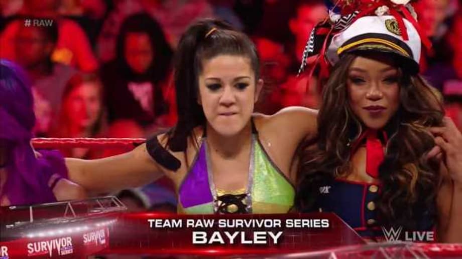 Bayley Wins A Triple-Threat Match To Become The Final Member Of The RAW Women's SURVIVOR SERIES Team