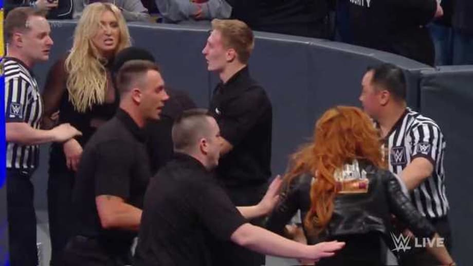 Becky Lynch And Charlotte Flair Get Into A Wild Brawl On SMACKDOWN; Assault WWE Officials