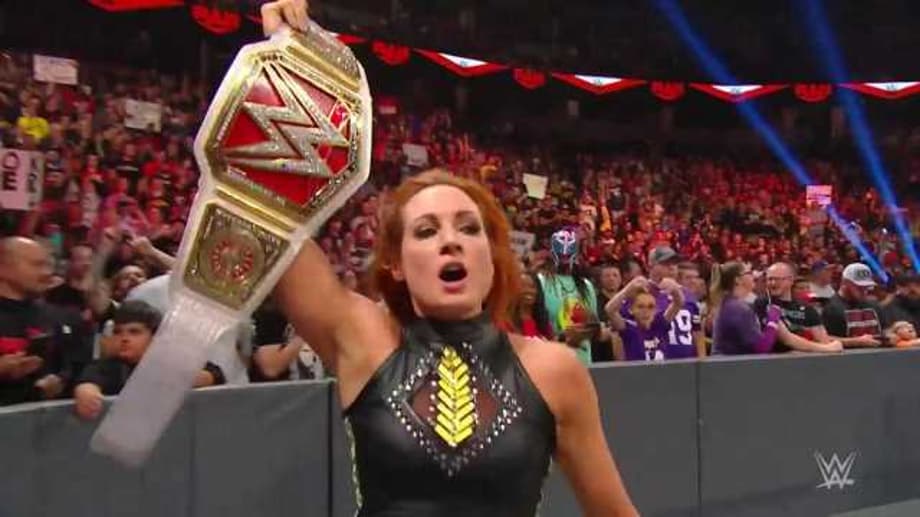 Becky Lynch Defeats Charlotte Flair On RAW To Earn A First Draft Pick For The Red Brand