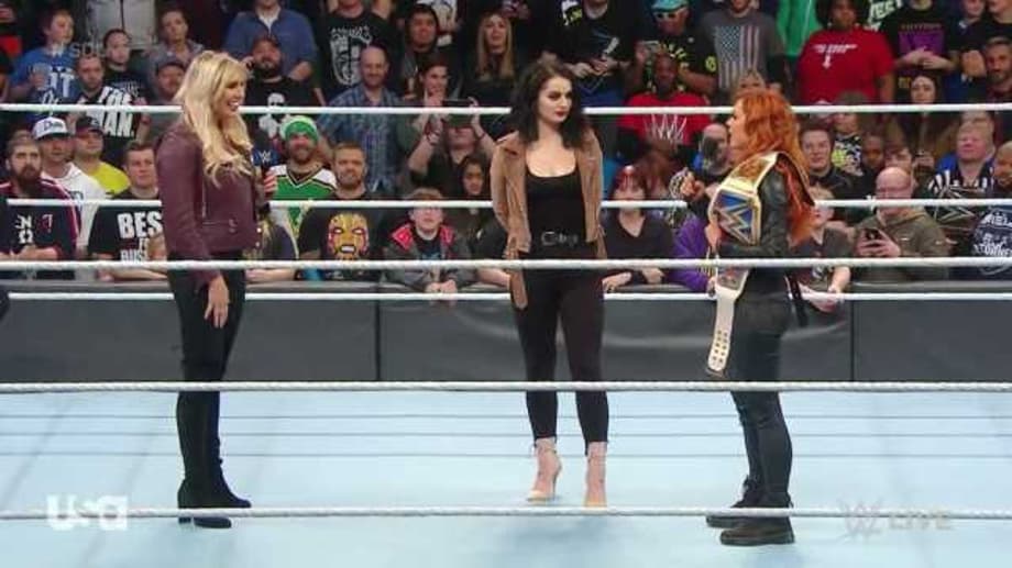 Becky Lynch Will Defend Her Women's Title Against Charlotte Flair At TLC In A Tables, Ladders & Chairs Match