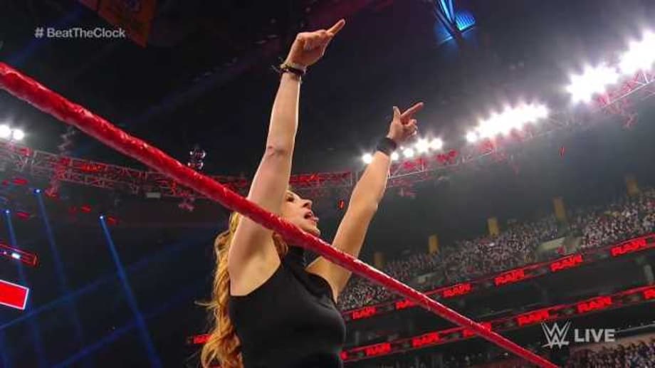 Becky Lynch Wins A Beat-The-Clock Challenge On RAW; Gains... WRESTLEMANIA Momentum?
