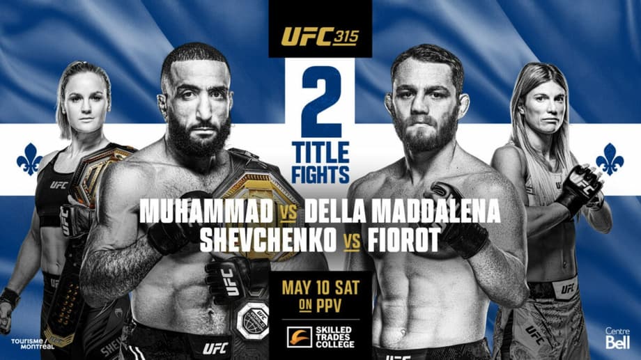 Belal Muhammad And Jack Della Maddalena Headline UFC 315