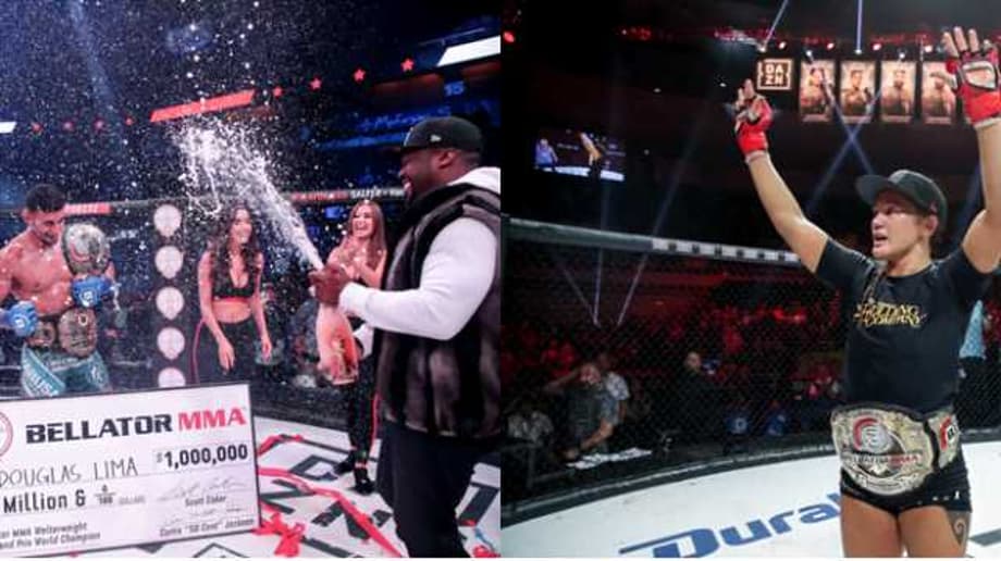 BELLATOR MMA Champions Douglas Lima And Ilima-Lei Macfarlane Sign Contract Extensions With The Promotion