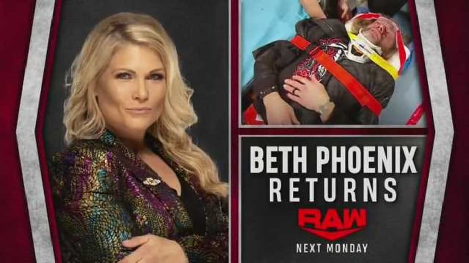 Beth Phoenix Will Be On RAW Next Week To Update Fans On Her Husband Edge's Condition