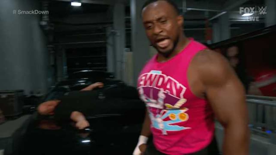 Big E Returns On SMACKDOWN; Chases Off Sheamus & Beats The Holy Hell Out Of "Larry"