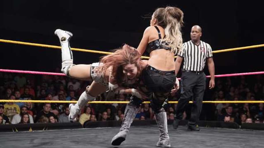 Both Lio Rush And MAE YOUNG CLASSIC Winner Kairi Sane Made Their Debuts On NXT Last Night