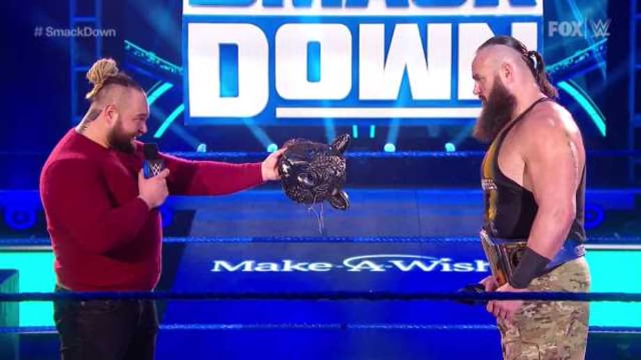 Bray Wyatt Asks Braun Strowman To &quot;Come Home&quot; On SMACKDOWN Ahead Of MITB Universal Title Match