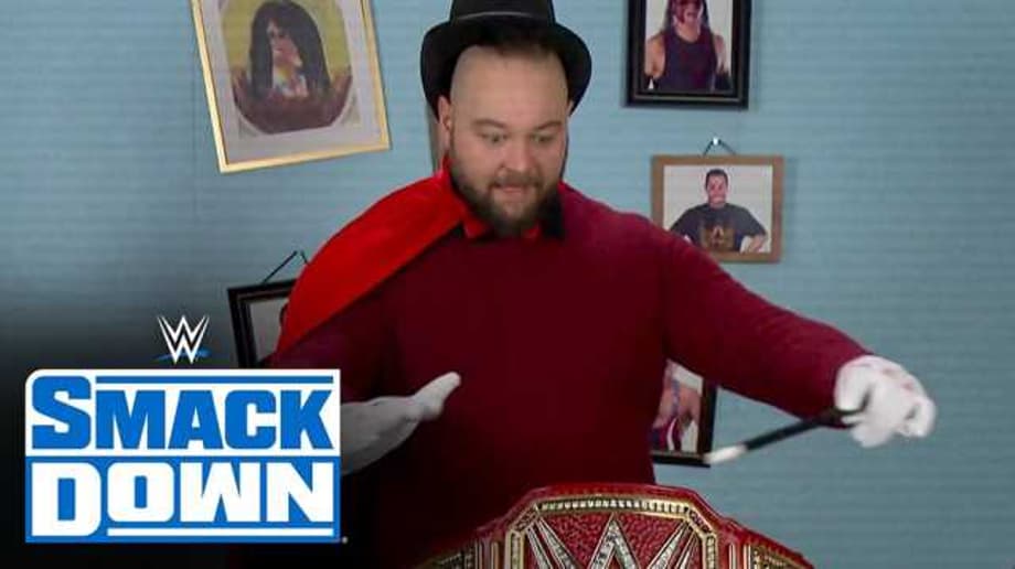 Bray Wyatt Changes The Color Of The Universal Championship Thanks To A Magic Wand