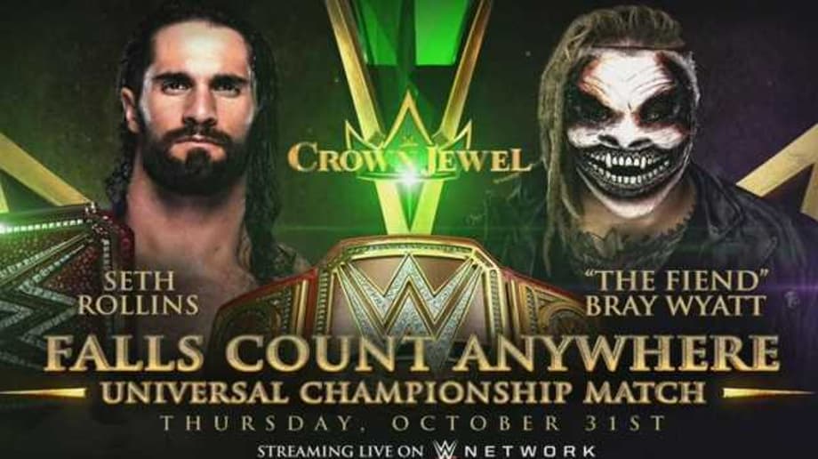 Bray Wyatt Will Face Seth Rollins For The Universal Title At CROWN JEWEL In A Falls Count Anywhere Match