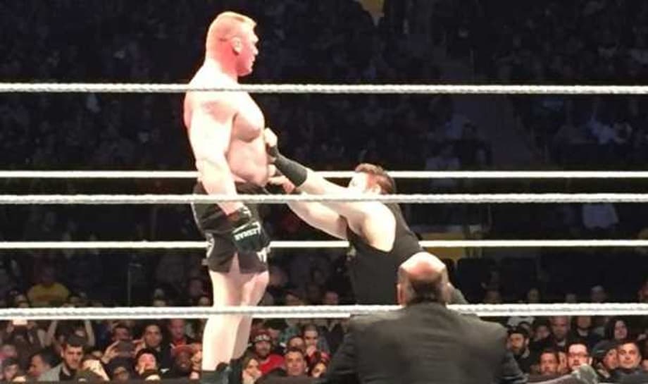 Brock Lesnar Decimated Kevin Owens At Tonight's WWE Live Event At Madison Square Garden