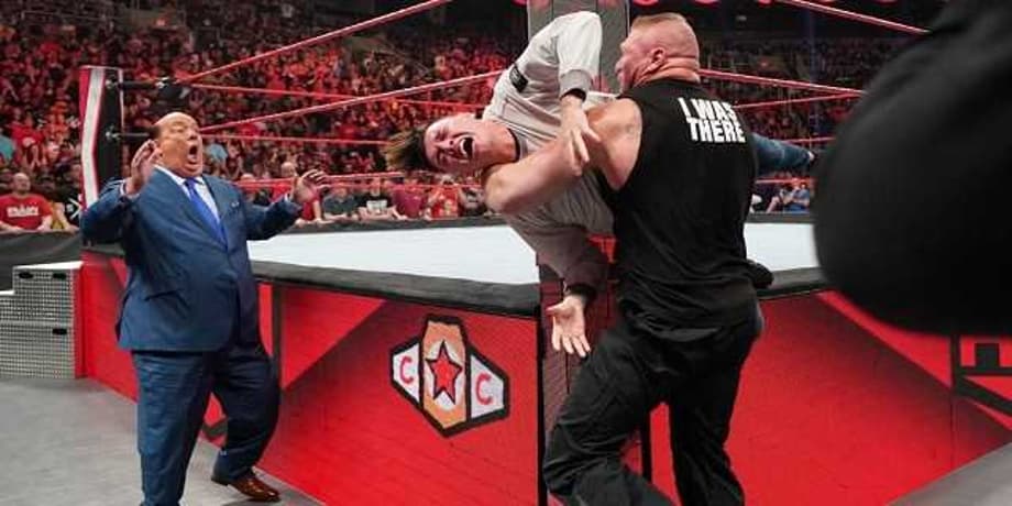 Brock Lesnar Opened RAW By Decimating Rey Mysterio And His Son, Dominick