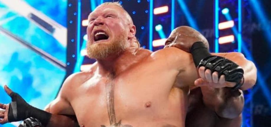 Brock Lesnar Reportedly Went Off-Script Following DQ Loss To Bobby Lashley At ELIMINATION CHAMBER