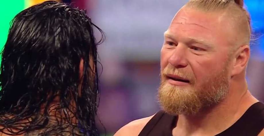 Brock Lesnar Returns At WWE SUMMERSLAM For A Face-Off With Roman Reigns