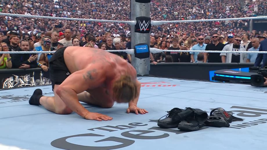Brock Lesnar Seemingly Retires At WrestleMania 42 Following Loss To Oba Femi