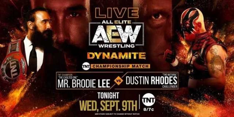 Brodie Lee Retained The TNT Championship With A Dominant Win Over Dustin Rhodes On AEW: DYNAMITE