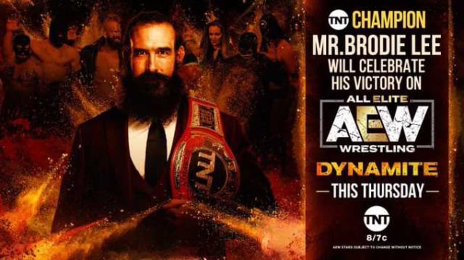 Brodie Lee Will Celebrate His TNT Championship Win On This Week's Episode Of AEW DYNAMITE