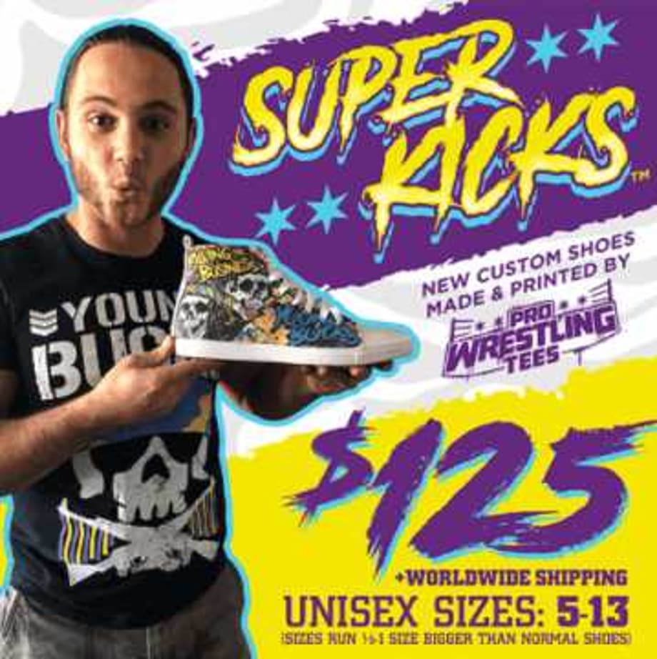 Bullet Club's The Young Bucks Get Their Own Shoe Design,50 More Wrestling Designs To Come Out This Year