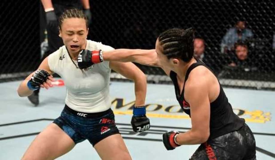 Carla Esparza And Michelle Waterson Practice Social Distancing In UFC 249 Snoozefest
