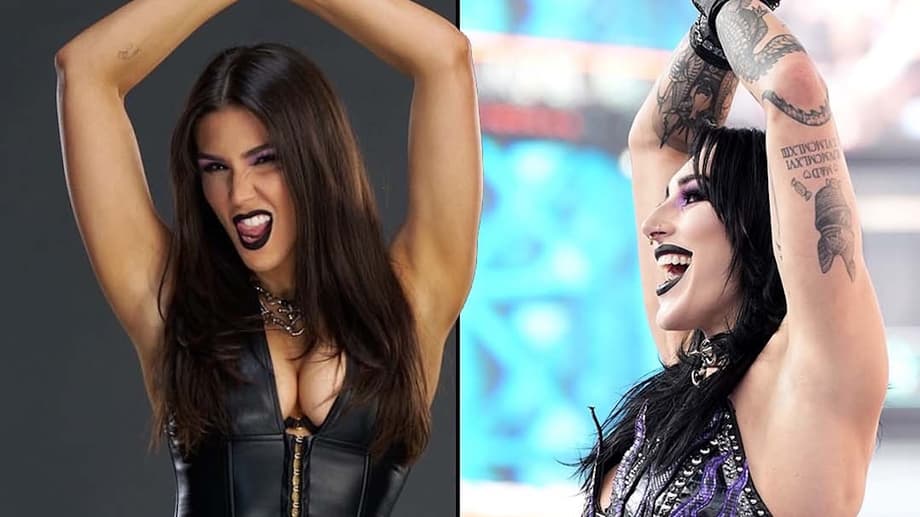 Cathy Kelley Transforms Into WWE Superstar Rhea Ripley For This Year's Best Halloween Costume
