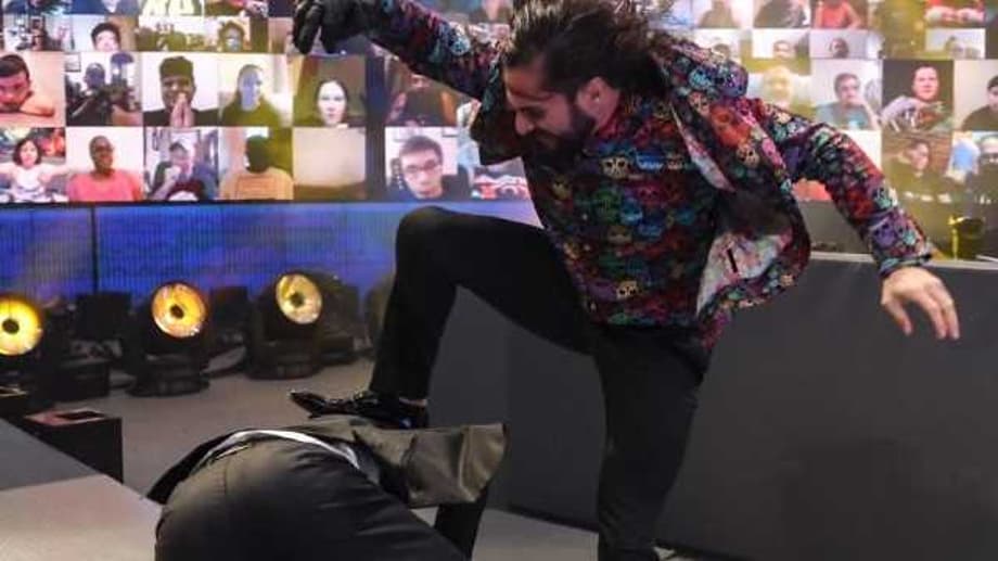 Cesaro Wants Roman Reigns In HELL IN A CELL, But Ended Up Being Stretchered Out Of SMACKDOWN