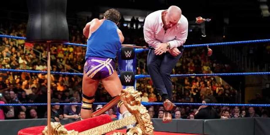 Chad Gable Ruined Baron Corbin's KING OF THE RING Coronation On Last Night's SMACKDOWN LIVE