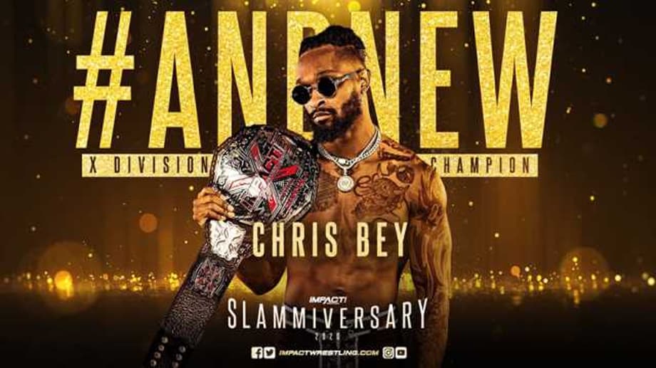 Chris Bey Leaves SLAMMIVERSARY As The New X-Division Champion