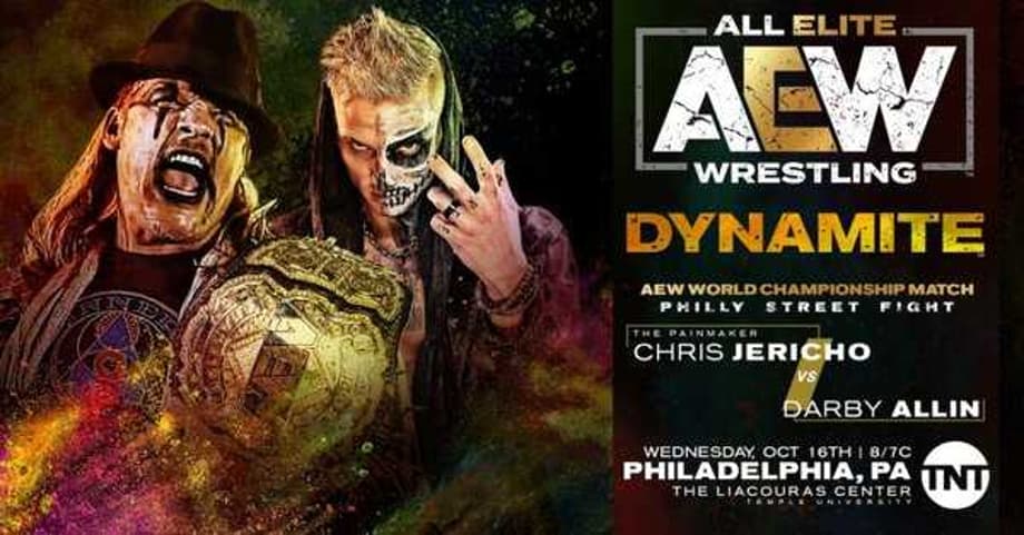 Chris Jericho Defeats Darby Allin - Who Wrestled With Both Hands Taped Behind His Back - On AEW DYNAMITE