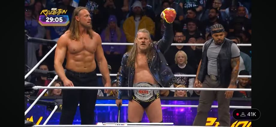 Chris Jericho Unmasks Gravity On AEW Revolution 2025 Zero Hour